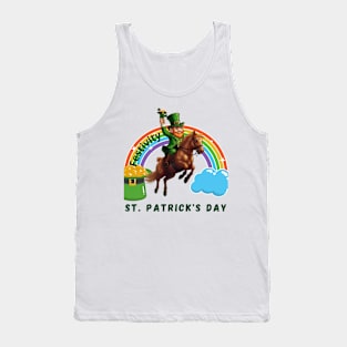 Shamrockin' & Rollin': A Lively St. Patrick's Day Festivity Tank Top